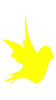 Bright Yellow Birdie Image